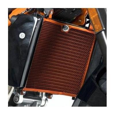 Protection de radiateur R&G Racing orange KTM 690 Duke 13-18