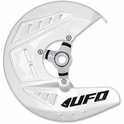 Protection disque de frein UFO Honda CRF 250R 13-18 blanc