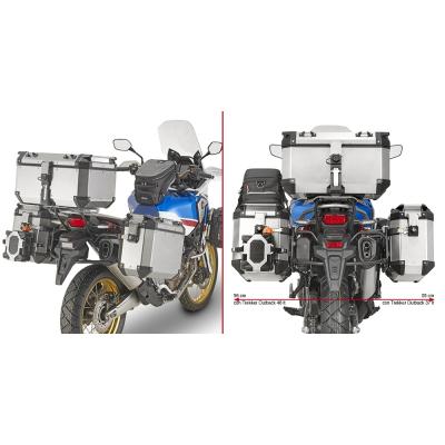 Supports pour valises latérales Givi Trekker Outback Honda CRF 1000L Africa Twin 18-19