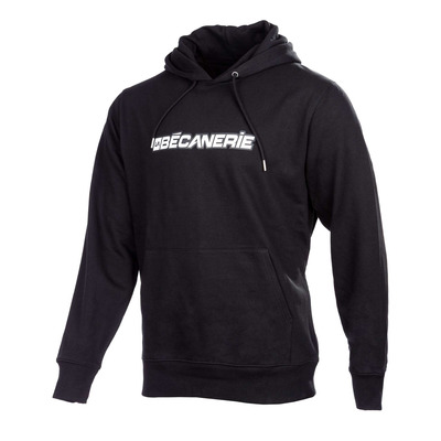 Sweat à capuche La Bécanerie 2025 noir/blanc