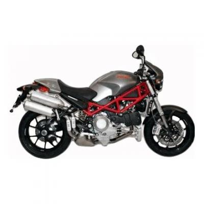 Tampons de protection R&G Racing Aero noir Ducati Monster 696 08-14