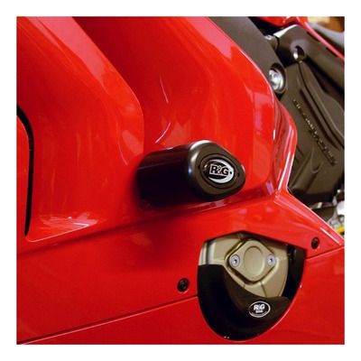 Tampons de protection R&G Racing Aero noir Ducati Panigale 1100 V4 20-21