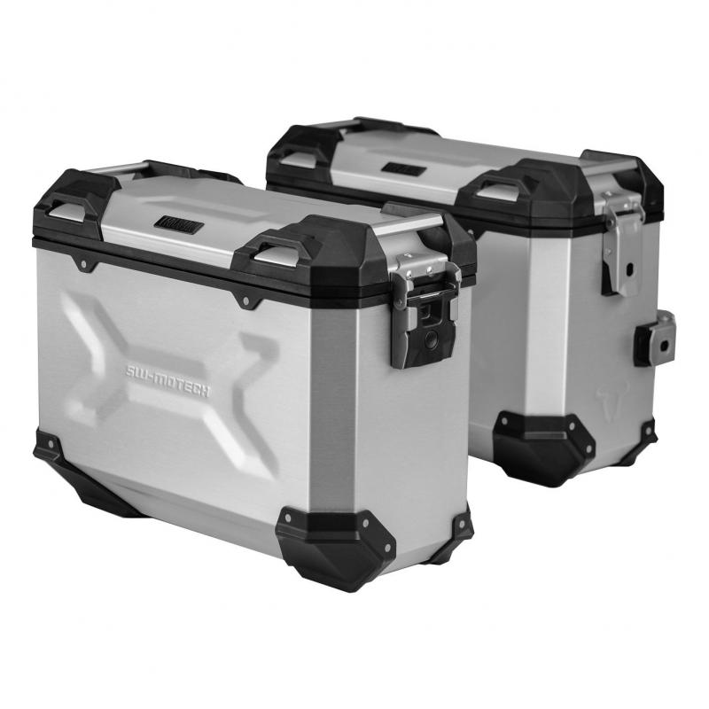 Valises latérales SW-MOTECH TRAX ADV gris 45L Honda XL 700 V Transalp