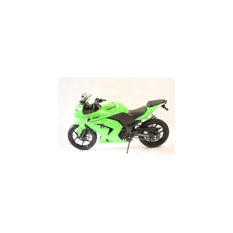 Tampons de protection R&G Racing Aero noir Kawasaki Ninja 250 08-12