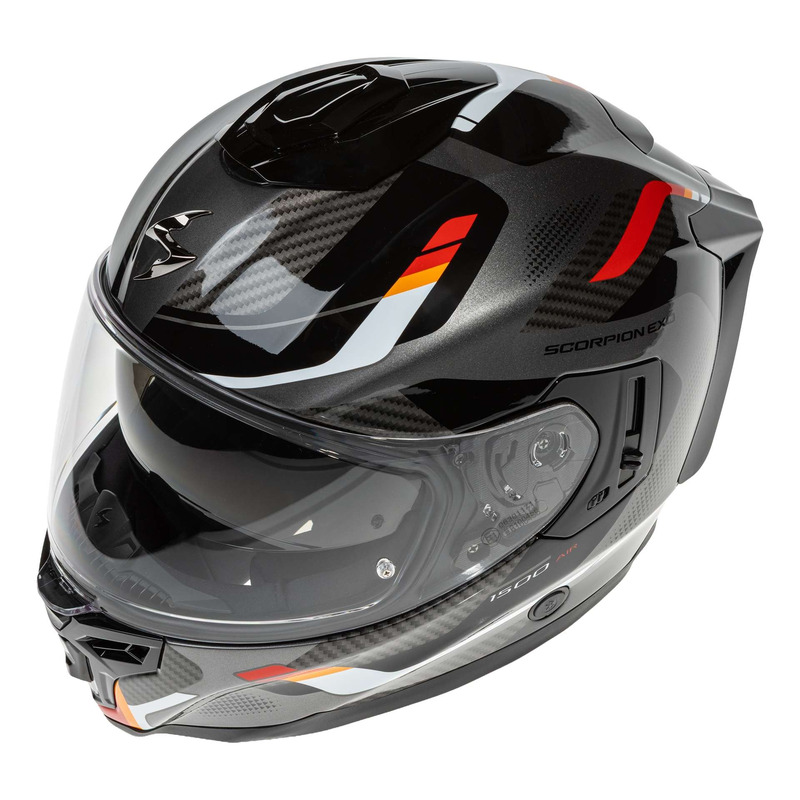 Casque intégral Scorpion Exo-1500 Air Sleek noir/rouge