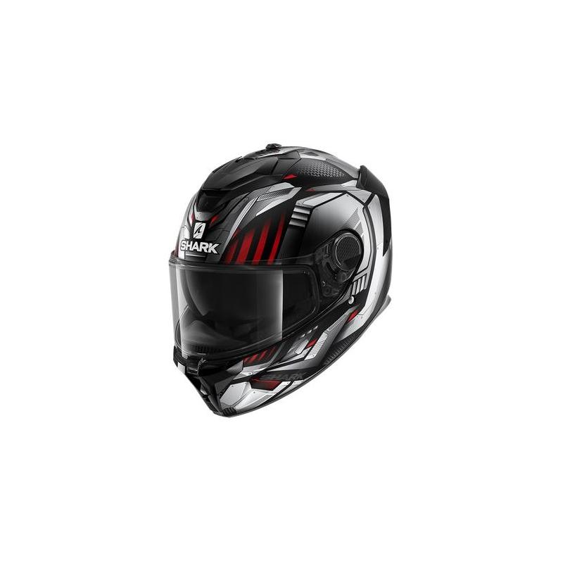 Casque intégral Shark Spartan GT Replikan noir/chrome argent- XS