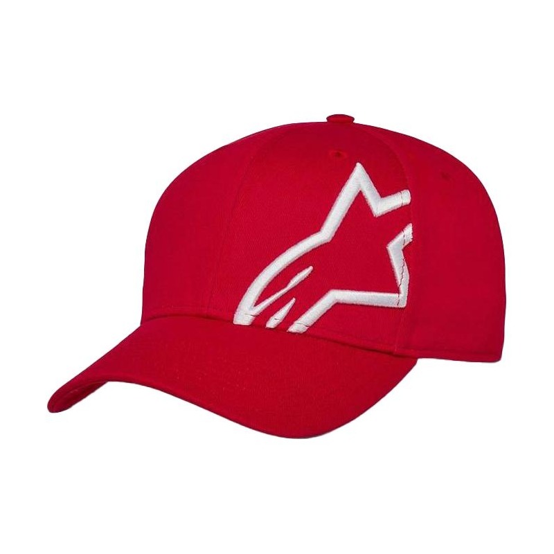 Casquette Alpinestars Corp Snap 2 rouge/blanc