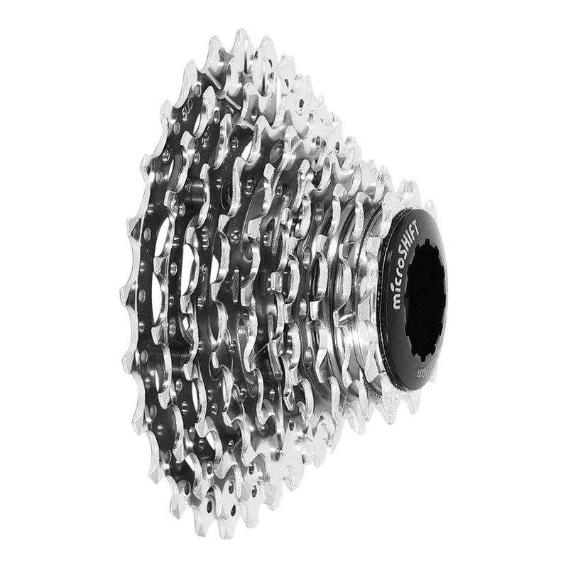 Cassette vélo de route Microshift 10v 11/25 argent Partie cycle vélo sur La Bécanerie