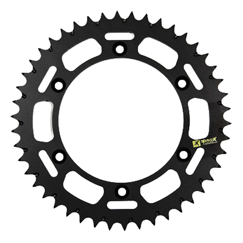 Couronne PROX Anti-Boue Aluminium Noir - D50/520 - Husqvarna 250 TC / TE 04-13
