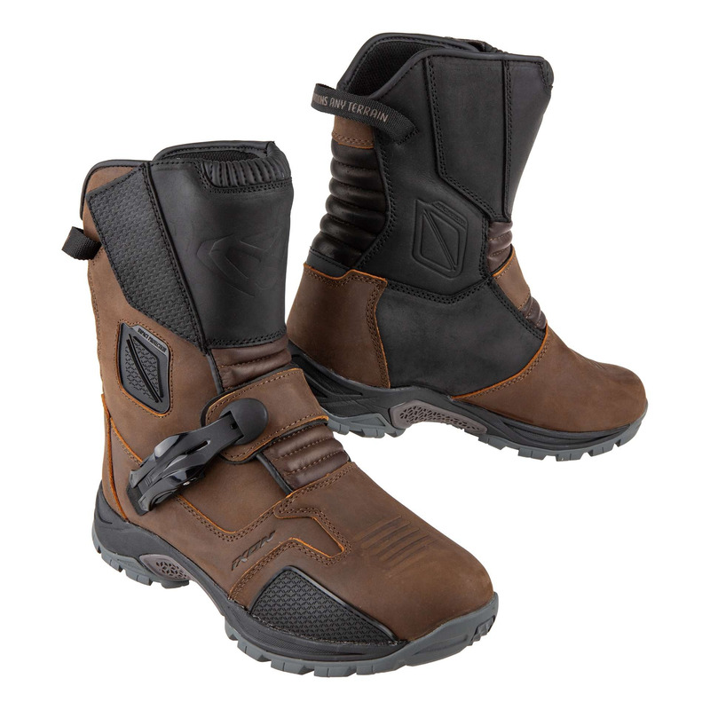 Demi-bottes Ixon Klay WP marron/