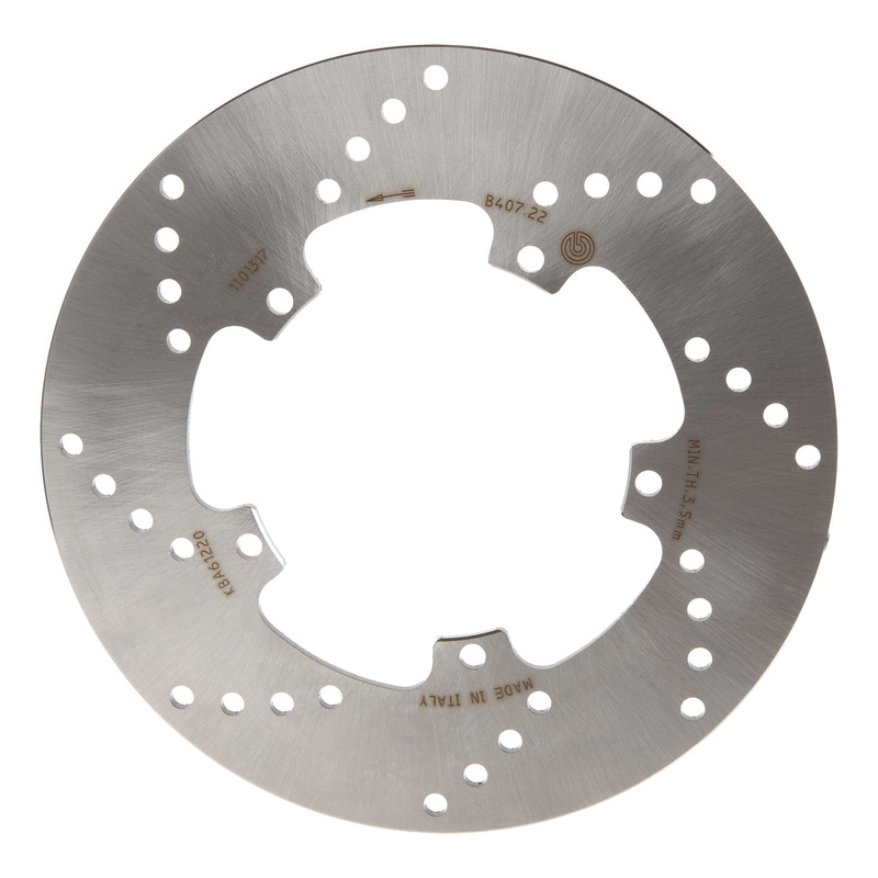 Disque de frein fixe Brembo sÃ©rie Oro 68B40722