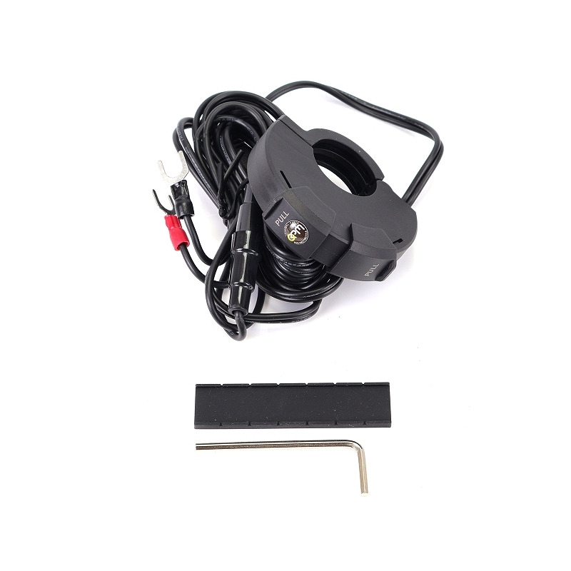 Double prise USB B + USB - Fixation au guidon OPM