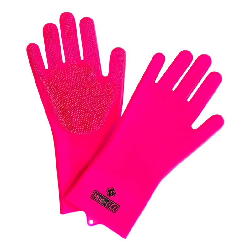 Gants de nettoyage Muc-Off Scrubber Gloves taille M