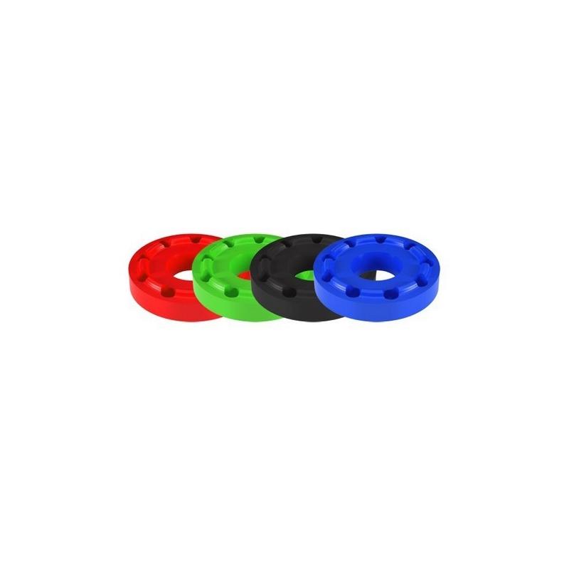 Inserts de tampons de protection Lightech caoutchouc Ø 50 mm rouge