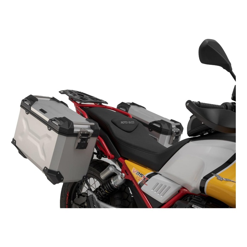 Porte bagage - Moto Guzzi V85 TT (19-), RACK-ADVENTURE par SW-MOTECH.