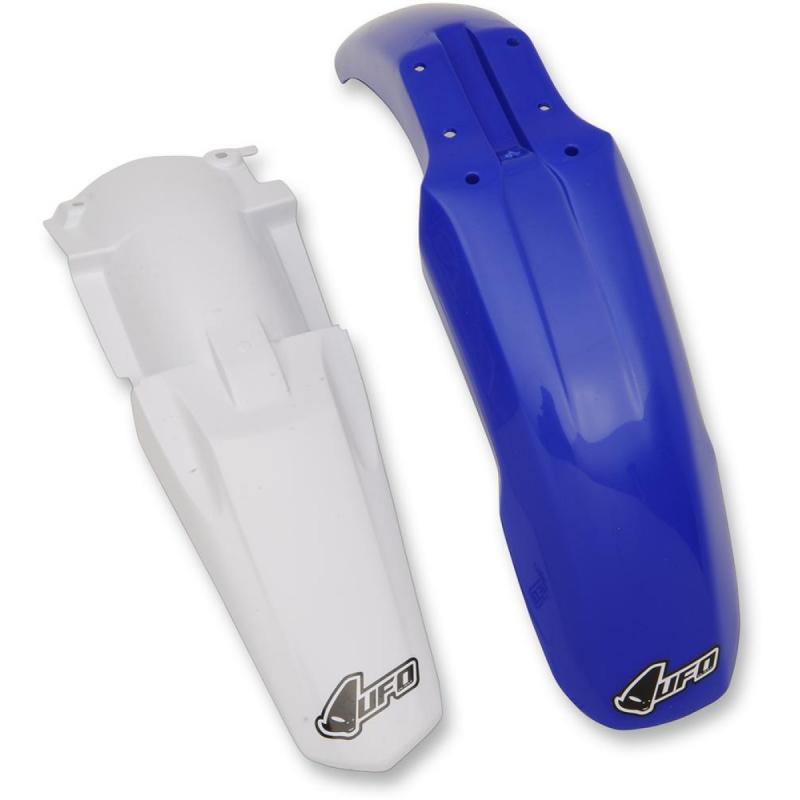 Kit garde-boue avant et arrière UFO Yamaha 85 YZ 13-14 bleu/blanc (co