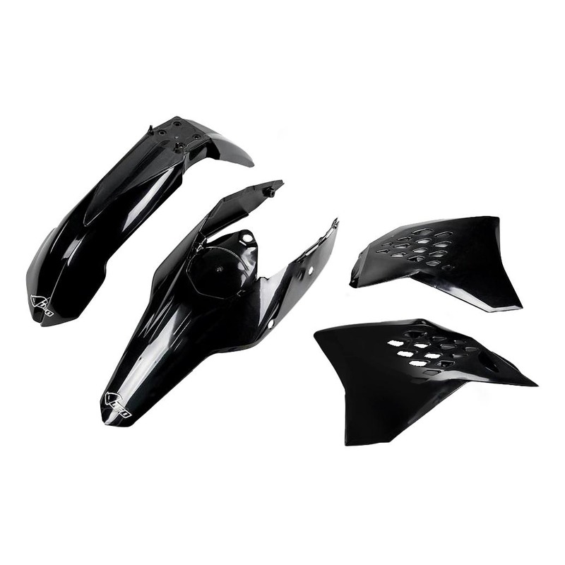 Kit plastique UFO KTM 125 EXC 2011 noir