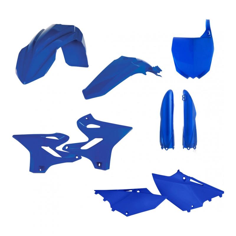 Kit plastique complet Acerbis Yamaha 125 YZ 19-20 Bleu Brillant
