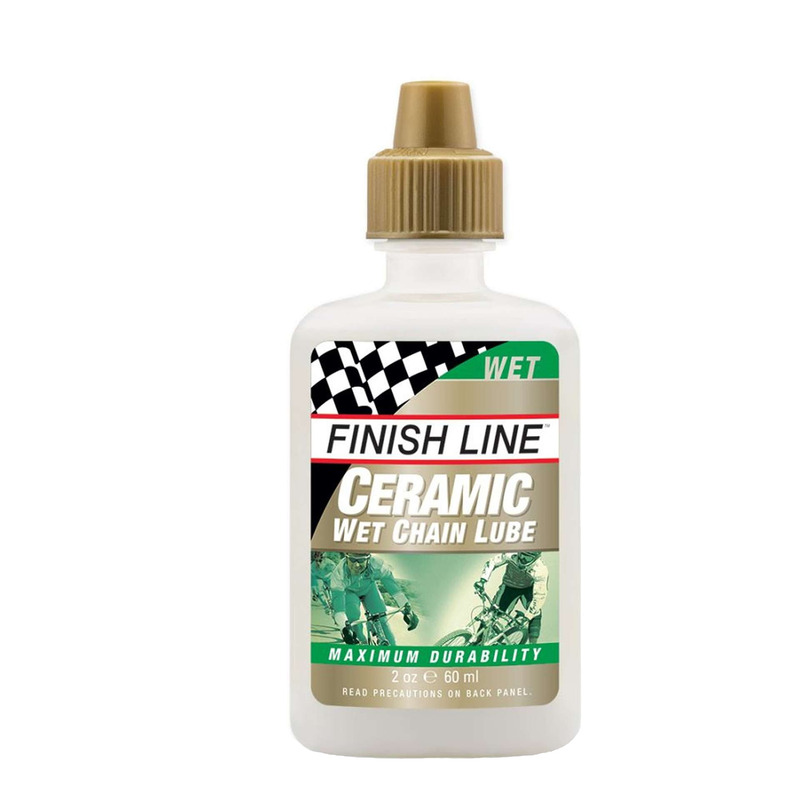 Lubrifiant chaîne Finish Line Céramic WET conditions humides 60ml