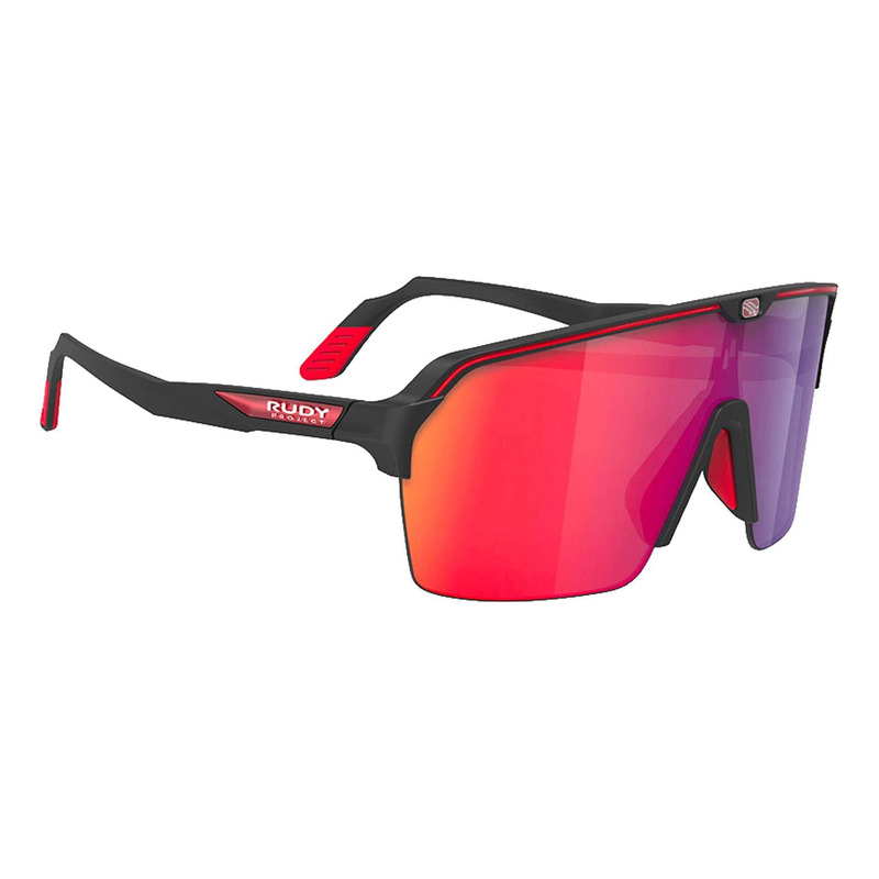lunette vélo Rudy Project Spinshield Air noir et rouge