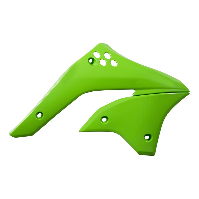 OuÃÂ¯es de Radiateur ACERBIS Vert - Kawasaki 450 KXF
