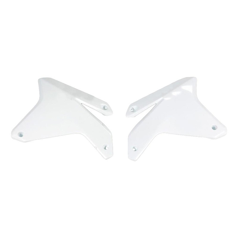 Ouïes de radiateur UFO Suzuki 450 RM-Z 05-06 blanc
