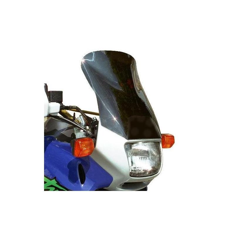 Pare-brise Bullster haute protection 38 cm fumé gris Honda NX 650 Dom