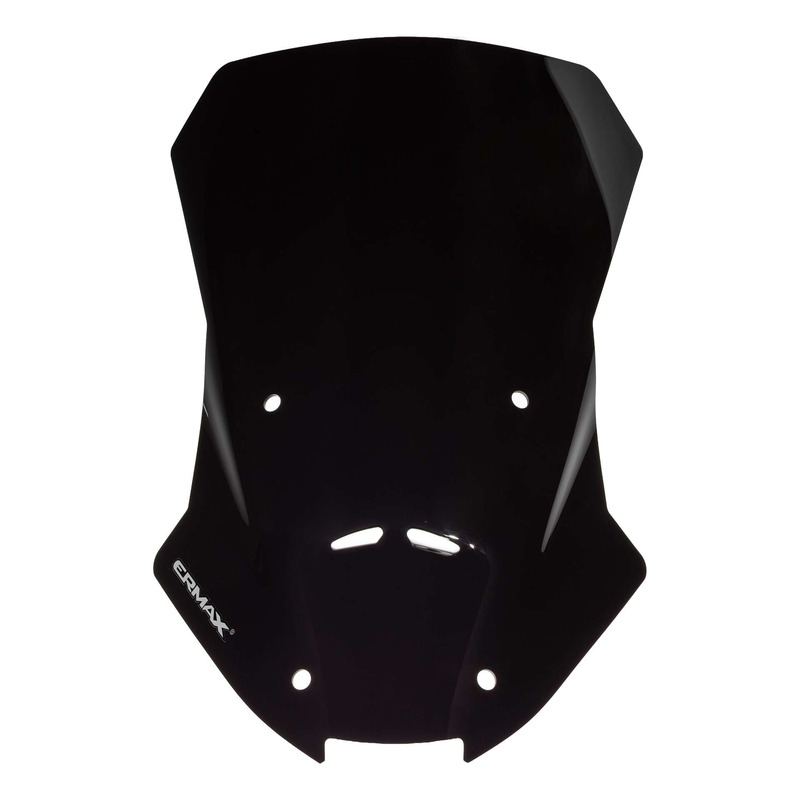 Pare-brise Ermax haute protection 51 cm Honda ADV 350 22-25 noir foncé opaque