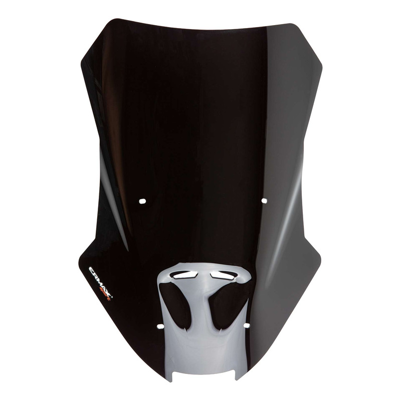 Pare-brise Touring Ermax 45 cm Honda X-ADV 750 17-20 noir foncé opaqu