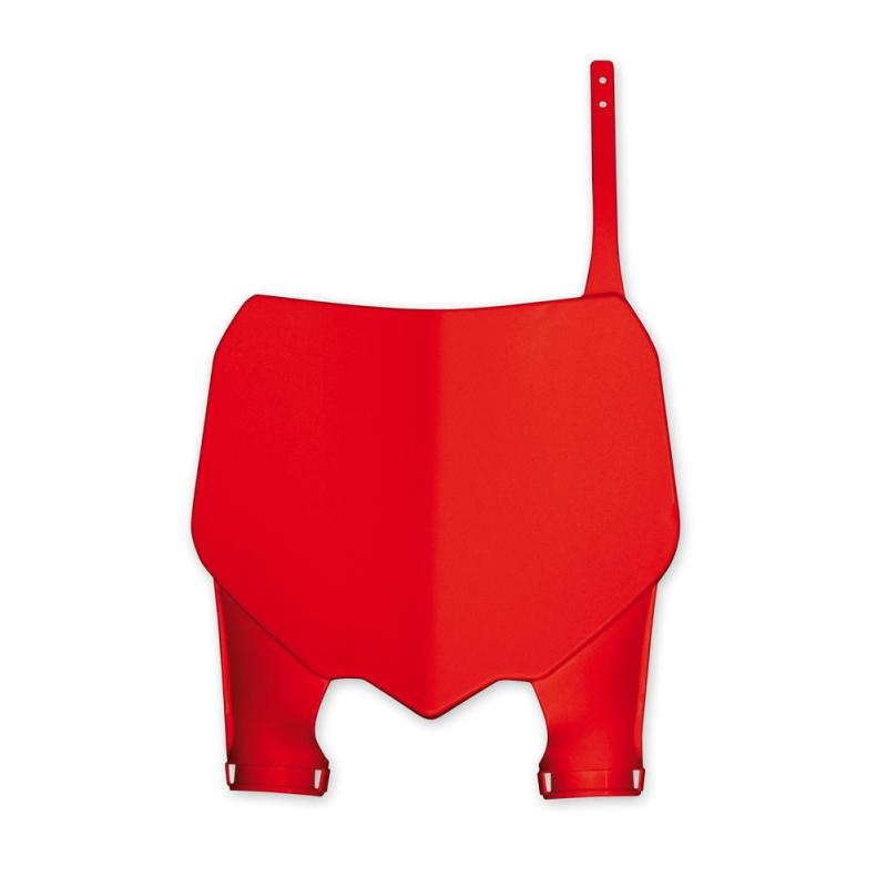 Plaque de numéro frontale UFO Honda CRF 250R 10-13 rouge (rouge CR/CR