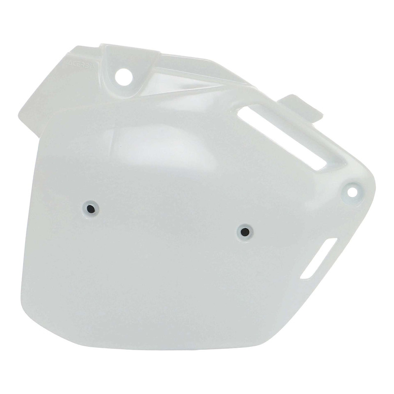 Plaques LatÃÂ©rales ACERBIS Blanc Ã¢   Honda 500 CR
