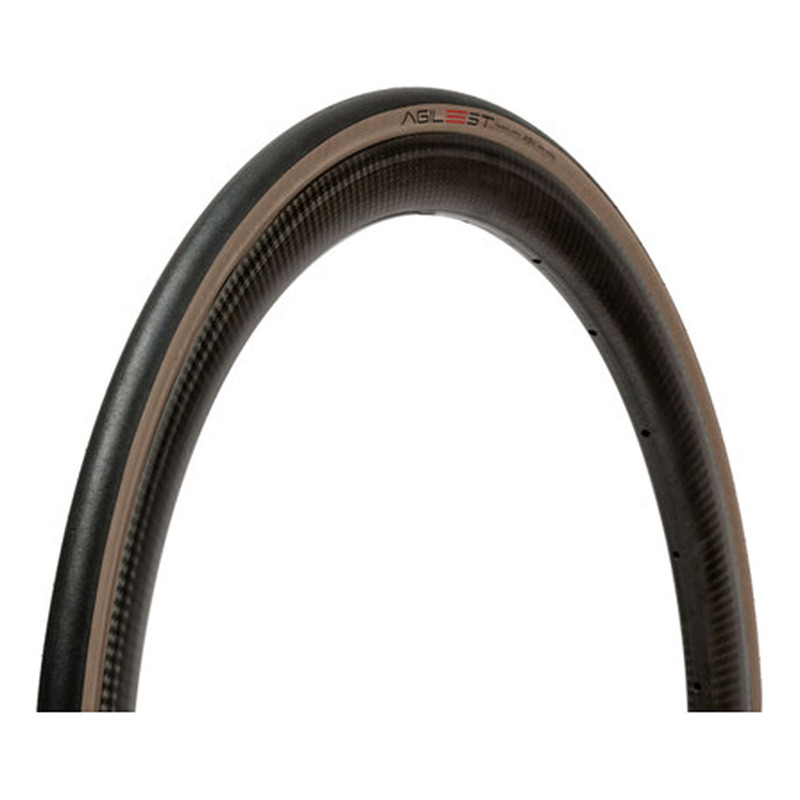 Pneu vélo route Panaracer Agilest 700 noir et beige
