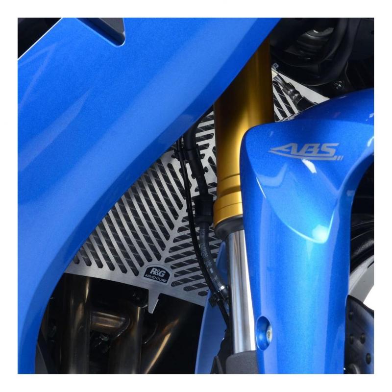 Protection de radiateur R&G Racing inox Suzuki GSX-S 1000 15-18