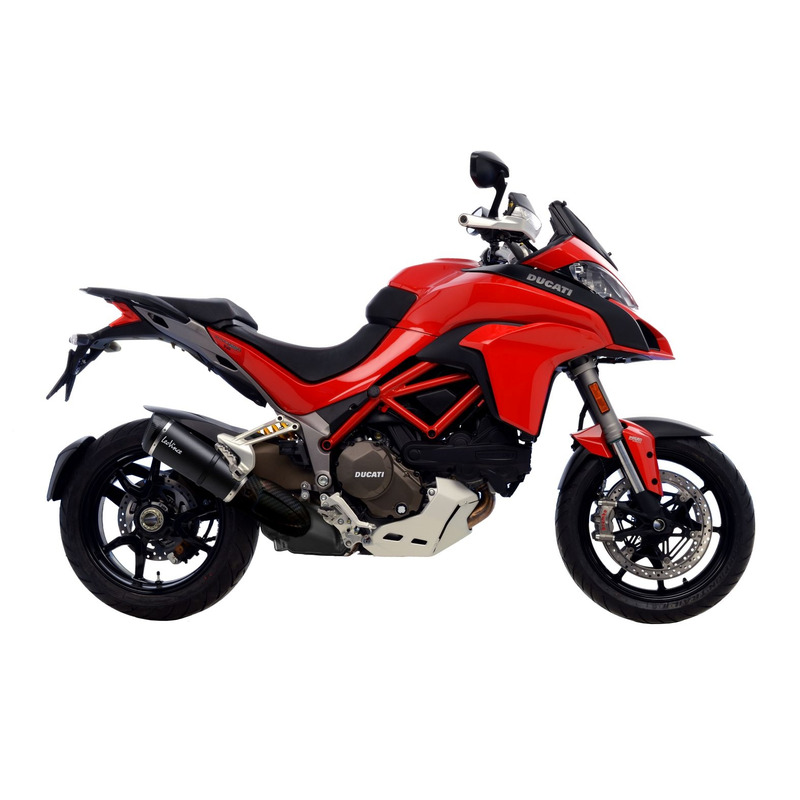 Silencieux Leovince Factory S carbone pour Ducati Multistrada 1200 S 15-16