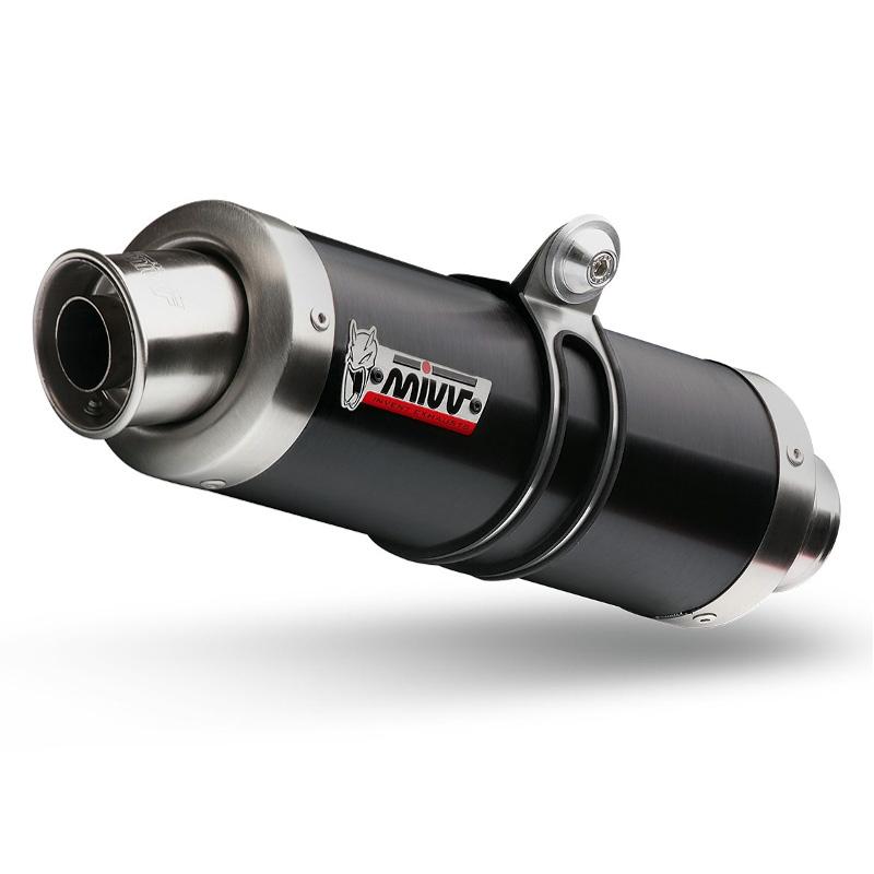 Silencieux MIVV GP inox noir casquette inox Honda NC 750 S/X 16-17