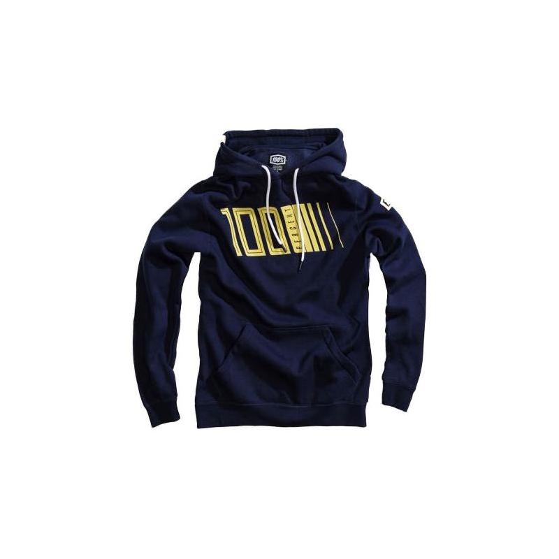 Sweat à capuche 100% Pulse bleu marine- XL