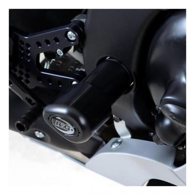 Tampons de protection inférieurs R&G Racing Aero noir Yamaha YZF-R6 06-18