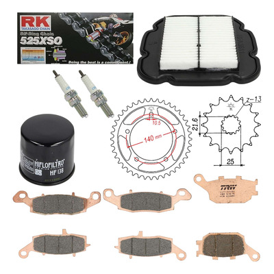Kit entretien NF Prokit premium Suzuki DL 650 V-Strom 2004-06