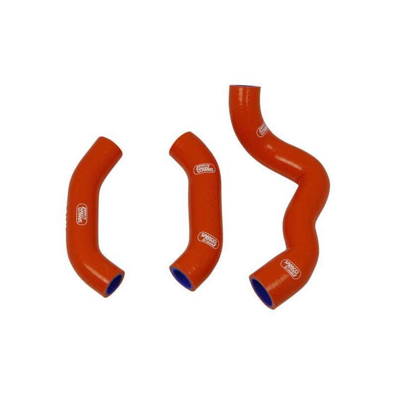 Durites de radiateur Samco Sport Thermostat Bypass KTM 450 EXC-F 2020 orange (2 durites)