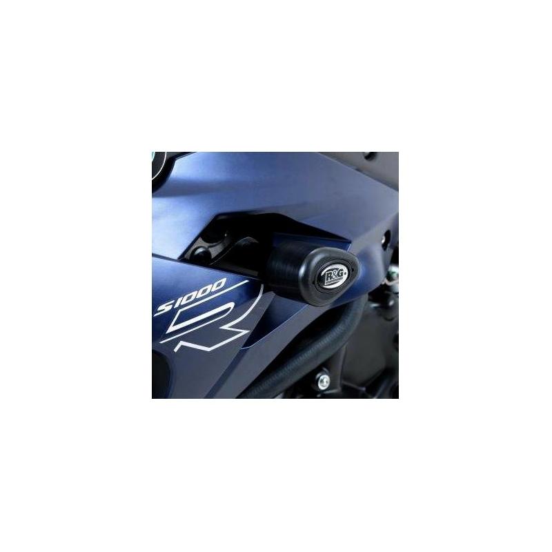 Tampons de protection R&G Racing Aero noir BMW S 1000 RR 12-14 sans pe
