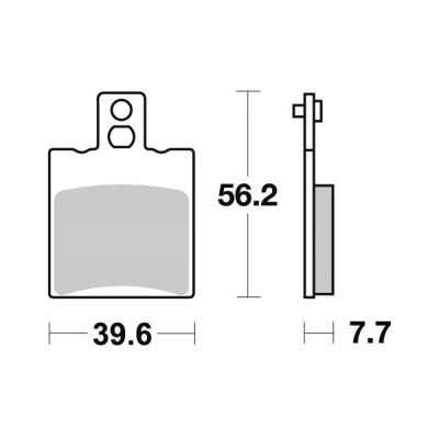 Plaquettes de Frein SBS - Céramique - 149HF