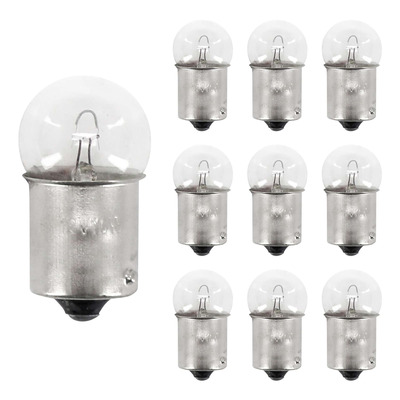 10 ampoules 12V 10W culot BAU15S