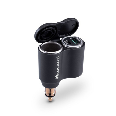 Adaptateur allume cigare Midland USB / USB-C