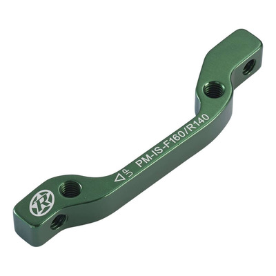 Adaptateur étrier frein Reverse International Standard/Post-Mount (160/140) vert