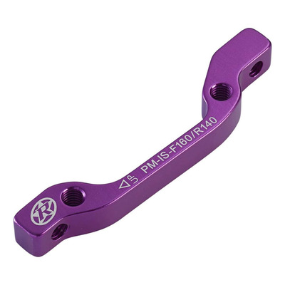 Adaptateur étrier frein Reverse International Standard/Post-Mount (160/140) violet