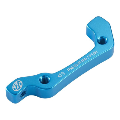 Adaptateur étrier frein Reverse International Standard/Post-Mount (180/160) turquoise