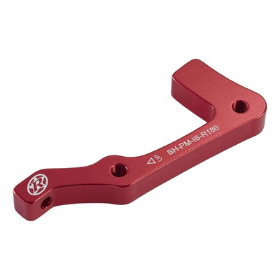Adaptateur étrier frein Reverse International Standard/Post-Mount Shimano (180) rouge