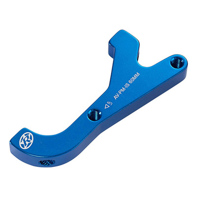 Adaptateur étrier frein Reverse International Standard/Post-Mount (200) bleu