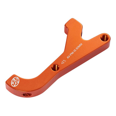 Adaptateur étrier frein Reverse International Standard/Post-Mount (200) orange