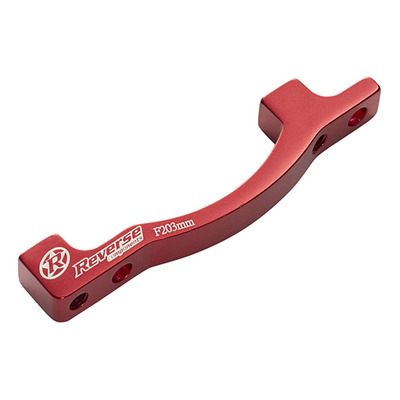 Adaptateur étrier frein Reverse Post-Mount +43mm rouge